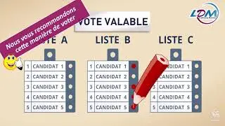 Tutoriel: Comment voter valablement