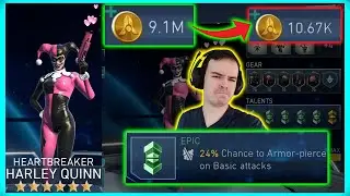 Spending 9 Million Credits On Talents! How Many Epics? Injustice 2 Mobile