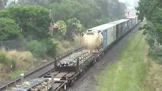 Goulburn trains- NSW Main South- Cole St bridge- January 2026