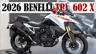 2026 Benelli TRK 602 X &mdash; новый зверь ADVENTURE уже здесь!