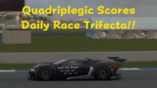 ⭐ Quadriplegic Scores a Trifecta (Pole + Win + Clean) | GT7 Daily Race B