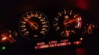 BMW X5 e53 4.6is acceleration 0-100