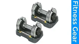 Adjustable Dumbbell 2x25lbs Home Fitness Workout Strength Training Weider Train