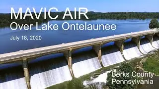 Over Lake Ontelaunee   Berks County Pennsylvania