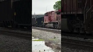 CP 9756 waiting to meet another train Have a Great day - LIKE, SHARE and SUBSCRIBE! #train #railway