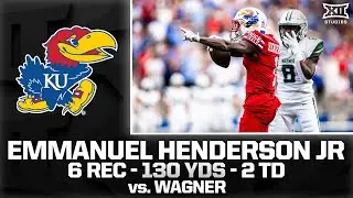 Emmanuel Henderson Jr. 130 Yard & 2 TD Performance vs. Wagner