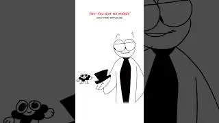 Cash Or Credit? 🤨 (Animation Meme) Orig: ​⁠@raxdflipnote  #shorts