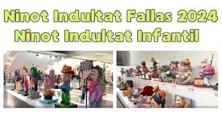 Fallas 2024. Ninot Indultat. Ninot indultat Infantil.