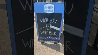 Cold Beer + Van Life 🚐 Fernie Brewing Co. | Timelapse Lager & Kombucha