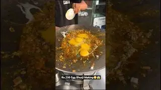 Surat Style Egg Bhurji In Just Rs.250 Only At Pintu Egg Ghotala, Swaroop Nagar, Kanpur | #shorts