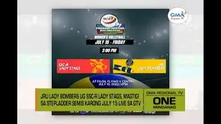 One Mindanao: JRU Lady Bombers ug SSC-R Lady Stags, magtigi sa semi-finals