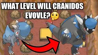How to Evolve Cranidos to Rampardos on Pokemon diamond / pearl / platinum