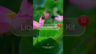 ⚡️Full Video + Download Link &rarr; on my channel! #aftereffects #videoediting  #apple #liquidglass