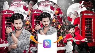 Merry Christmas 2022 Special Photo Editing 🎄 | How To Edit Merry Christmas Photo Editing  PicsArt 🙂