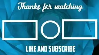 No copyright Best endscreen/Outro for any video with background song // Daksh Arora