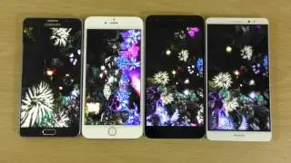 Speed test : Huawei Mate 8 VS Note 5 VS Nexus 6p VS Iphone 6s plus