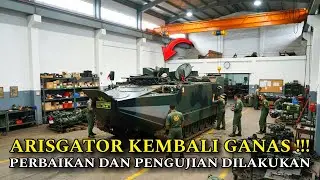 Tank Arisgator TNI Kembali Ganas!! Setelah Perbaikan Dan Pengujian Dilakukan Ulang