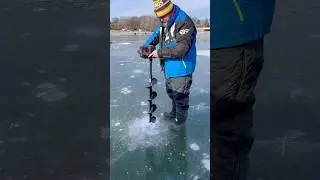 Fishing on Fairmont&rsquo;s Chain of Lakes! #icefishing #fishing #exploremn #onlyinmn #winter #fish