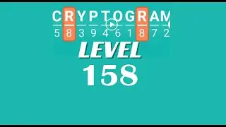 Cryptogram Level 158 Answers ✅ | Go Answer