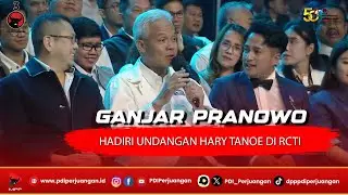 Ganjar Pranowo Hadiri Acara Puncak HUT MNC Group ke-34 Digelar Studio RCTI+ Jakarta Barat
