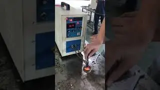 15KW Induction heater for bolt forge