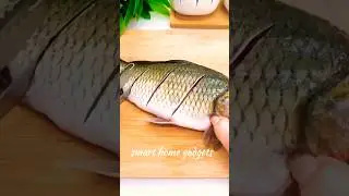😍Smart Home Gadgets | Fish Cleaning with the Fish Scales Grater Scraper, Fish Cleaning tools gadgets