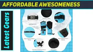 DINSVTA Kids Heated Ski Gloves: Game-Changing Warmth for Little Explorers!