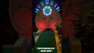 CRAZY GOLF CORNER #metrocentre #epicfail #crazygolf #adventuregolfing#jungle #shoppingmall#northeast