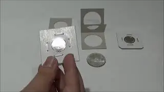 How To Use 2x2 Cardboard Coin Holders
