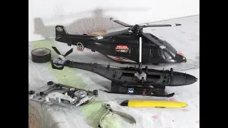 Coloquei motor em um helicóptero