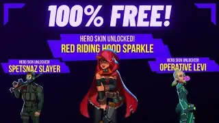 8 Free Ways to Unlock Hero Skins! 😎 (Bullet Echo)