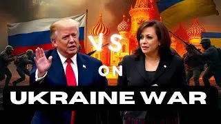 HARRIS VS TRUMP POLICY ON UKRAINE WAR | US ELECTIONS 2024 #usa #ukraine #election