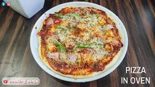 Pizza recipe in microwave oven| How to Make Pizza in Solo Microwave| Pizza in Solo Microwave| Pizza