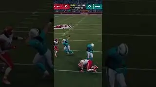 He's gonna be on concussion protocol after that hit #madden24