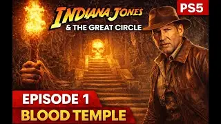 Indiana Jones and the Great Circle PS5 Gameplay – Episode 1 • Blood Temple Walkthrough