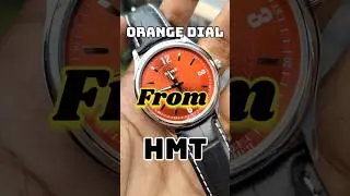 HMT plus JGSL-02 Unboxing | Affordable Formal Watch with Orange dial | HMT watch review #shorts