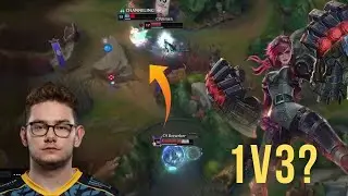 EG Inspired shows the true power of Vi as he 1v3 C9 with his good mechanics