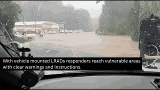 Asheville, NC PD LRAD Use During Hurricane Helene Evacuations
