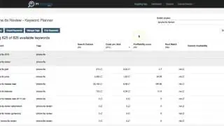 P1 Targeting App - Super Fast Keyword Research Tool