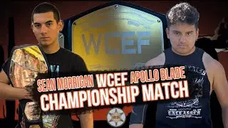 Trampoline Wrestling WCEF: Last Ride: WCEF Championship: Sean Morrigan vs Apollo Blade