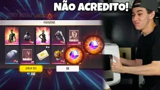 N&Atilde;O ACREDITEI! GANHEI 2 CUBOS MAGICOS NA BUSCA DA NOVA SORTE ROYALE DO FREE FIRE!