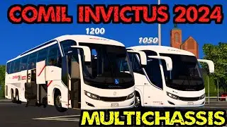 NOVIDADE ETS2!!! Comil Invictus | Multichassis - JP3D MODS