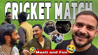 REAL CRICKET MATCH - UNLIMITED FUN  vlog