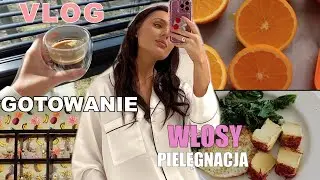 MOJA PIELĘGNACJA WŁOSÓW I PRZYGOTOWANIE DO WYJAZDU I LIFEHACK CZYSZCZENIE BUTÓW I WSPÓLNE GOTOWANIE