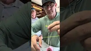 How to make easy fly line loop! Easy to connect fly leader