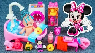 1 Hour Satisfying with Unboxing Cute Disney Minnie Toys Bathroom Playset | Satisfying ASMR#10
