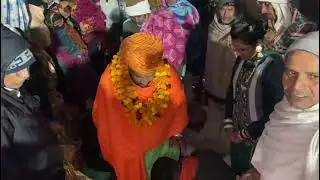 Jai Saiyan di 🙏Baba ji ka swagat gaon Petwar🙏 me🔱
