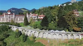 Medusoil - Biocementation Wall Stabilization: Eco-Friendly Soil Improvement at Caux Palace