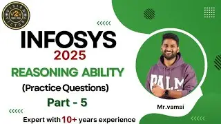 Infosys|Logical reasoning|Puzzletest|Mathmaticalability