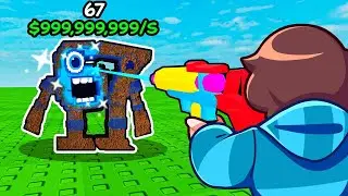 Gané MILLONES limpiando Brainrots!